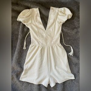 Women’s Zara Shorts Romper ( Small )
